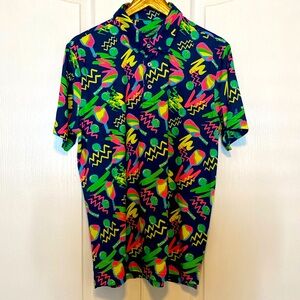 Chubbies Men's The Backhand Winner Performance 2.0 Polo pickleball shirt!